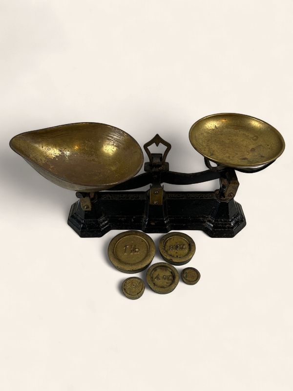 P291 - Scale with Pans and Weights