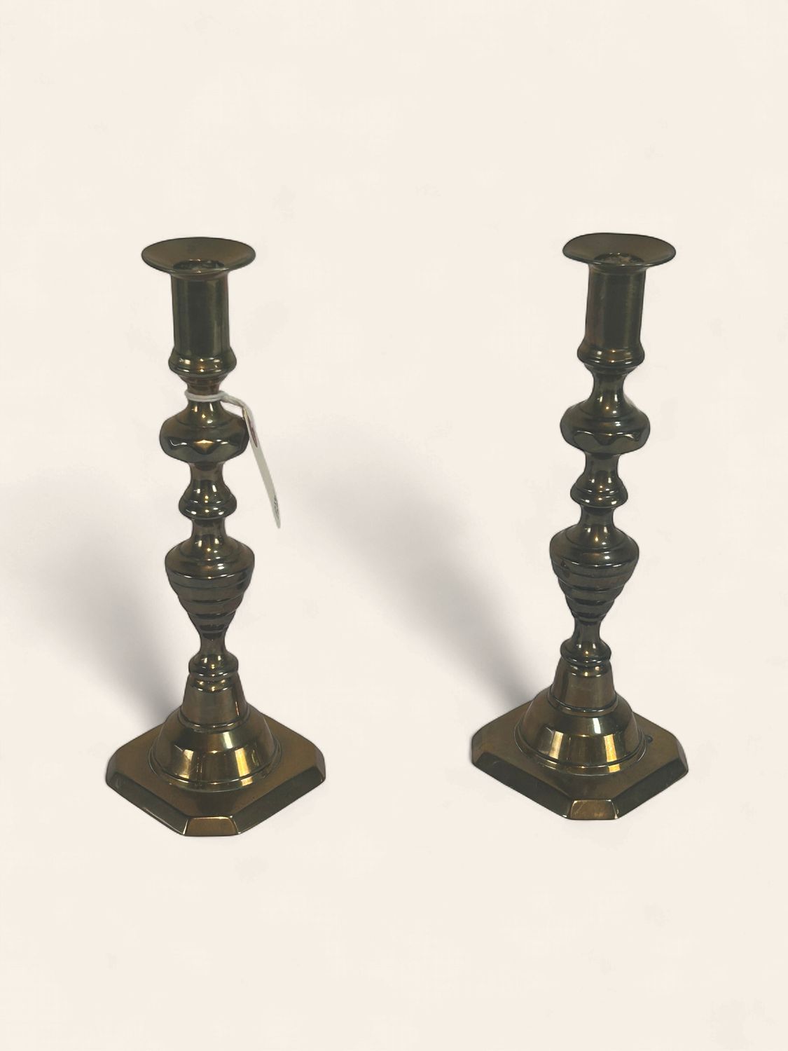 P226 - Pair Brass Candlesticks