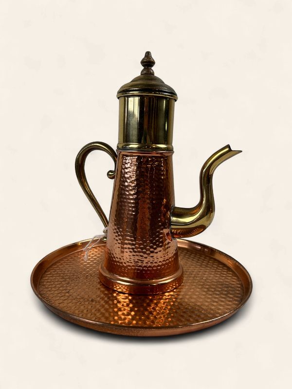 P289 - Copper 4 Piece Tea Service