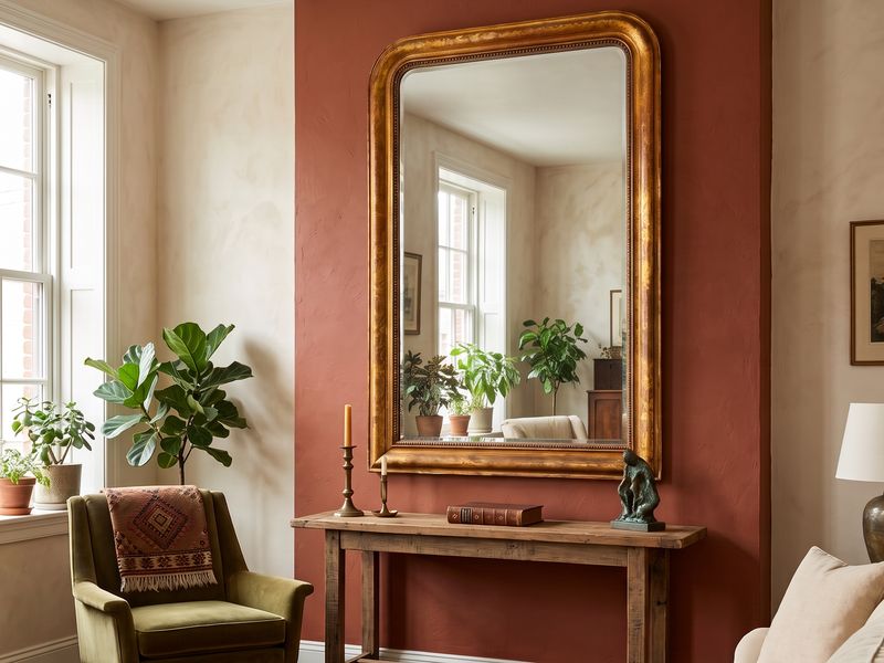 O136 - Beautiful 19th Century French Mirror