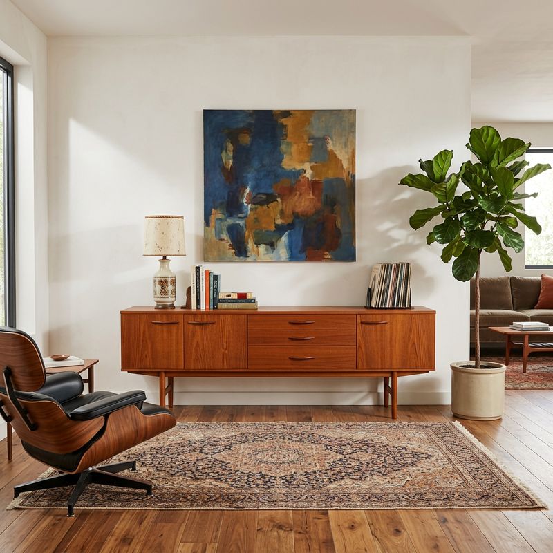 E137 - Avalon MCM Teak Sideboard