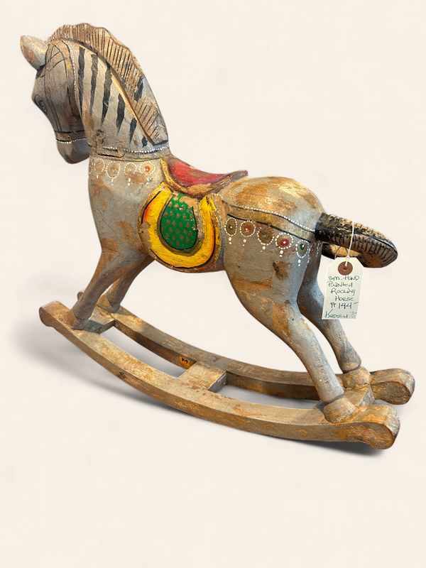 K4 - Small Hand Painted Rocking Horse