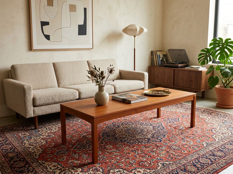 Mid Century Teak Coffee Table