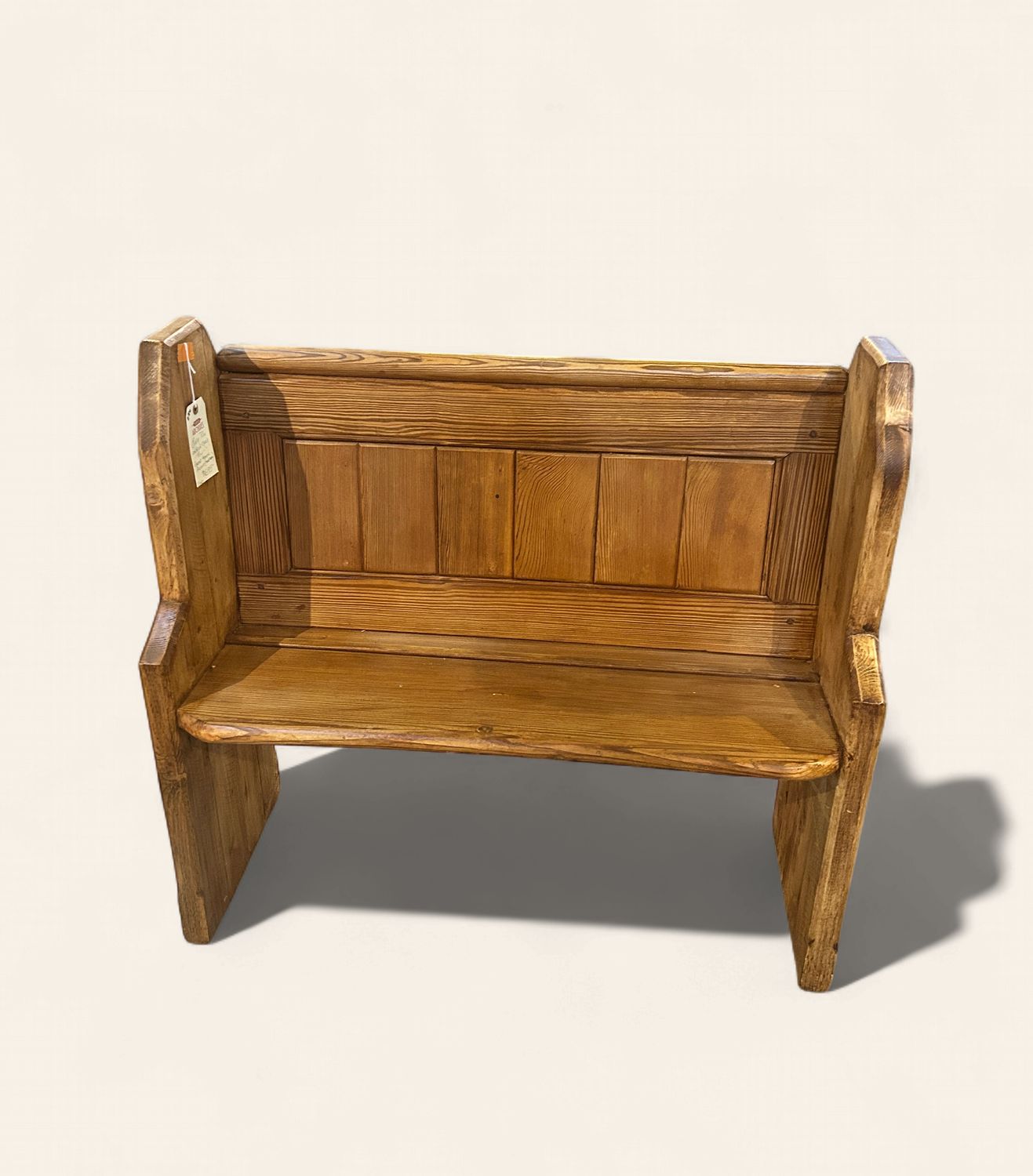 E36 - English Pine Antique Church Pew