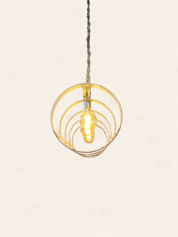 J7 - Upcycled Industrial Style Lamp by Alabama Metal Artist