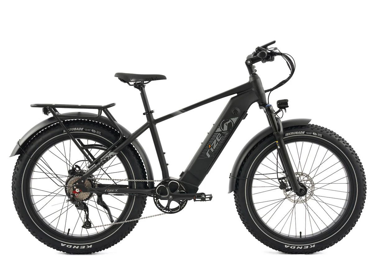 Rize X Fat eBike, Color: Matte Black