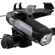 ULTRACYCLE,USB 550 LUMEN HEADLIGHT w/PHONE HOLDER,UC 550 HEADLIGHT/PHONE HOLDER,POWER BANK AND HORNw/REMOTE