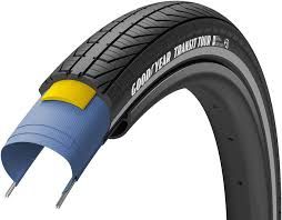 Goodyear, Transit Tour, Tire, 700x40C, Wire, Clincher, Dynamic:Silica4, S3: Shell, 60TPI, Black