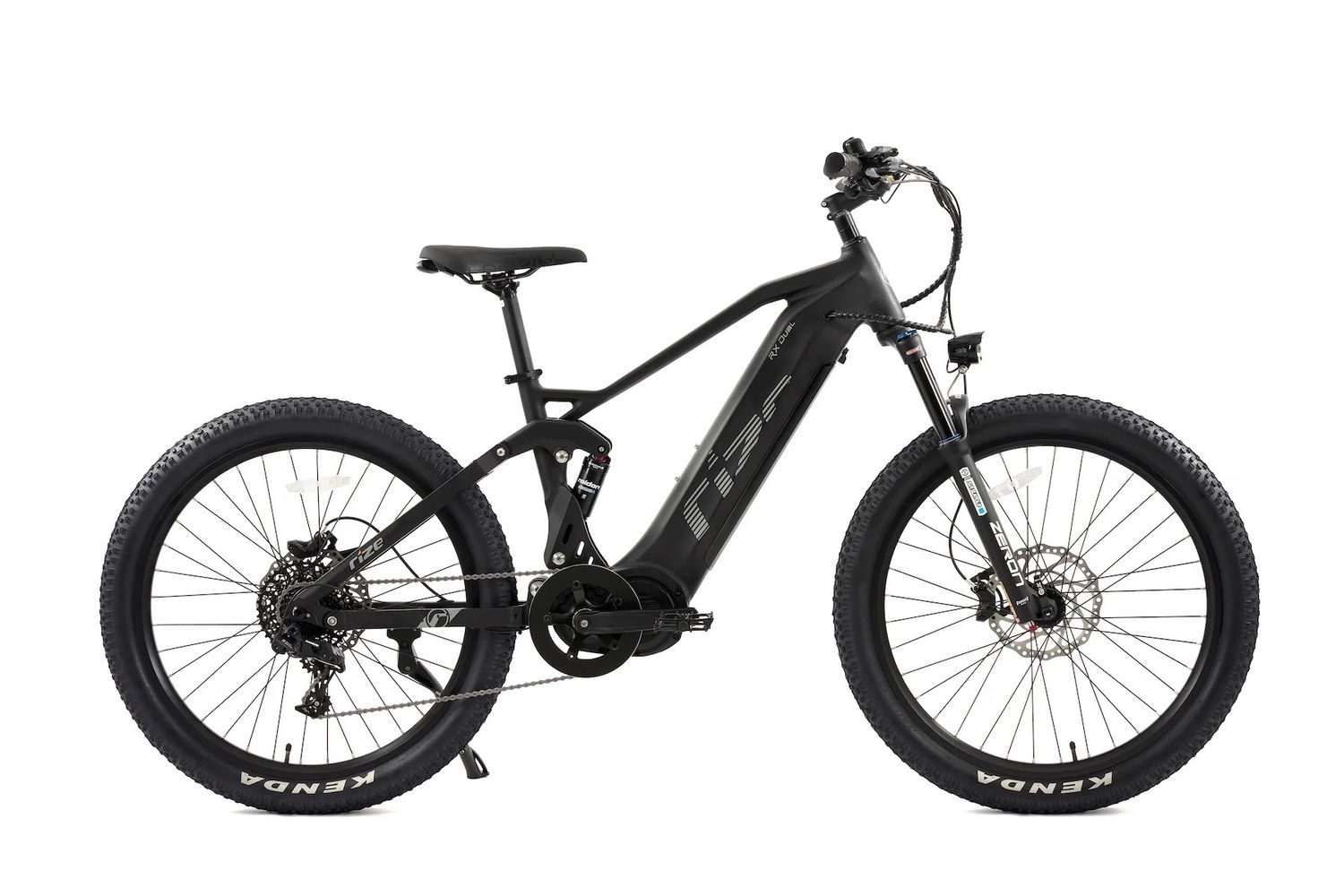 Rize RX Dual Mid-Drive eBike, Color: Matte Black