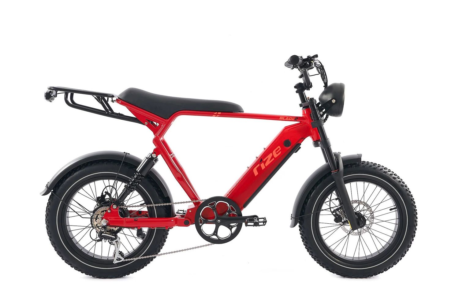 Rize Blade Retro eBike, Color: Gloss Red