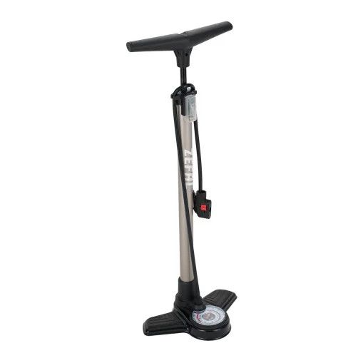 Zefal, Profil Max FP20, Floor Pump, Z-switch, 130psi, Silver