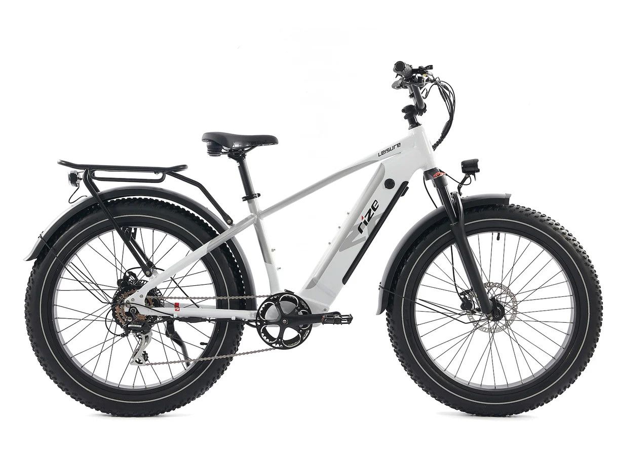 Rize Leisure Fat eBike, Color: Gloss White