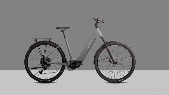 Wolff Impulse Mid-Drive eBike, Color: Anthracite Grey