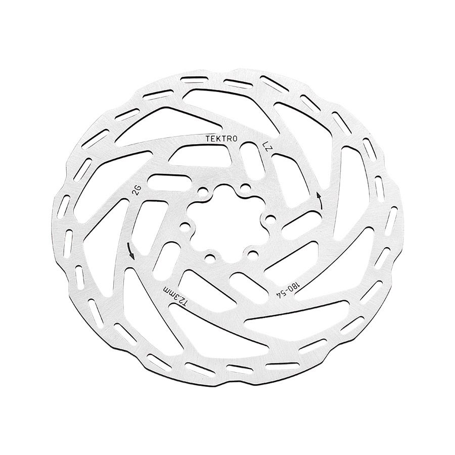Tektro, TR-54, Rotor, 2.3mm, 4 piston, 180mm, ISO 6B