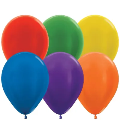 5 Inch Metallic Balloons