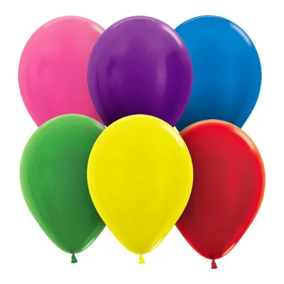 11 Inch Metallic Balloons