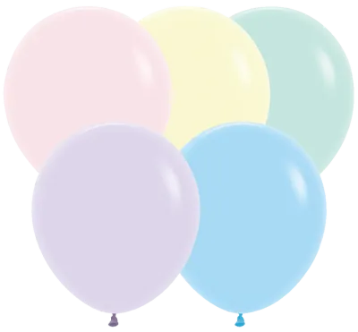 24 Inch Pastel Balloons