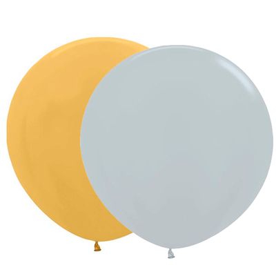 24 Inch Metallic Balloons