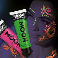 Glow in the dark, blacklight, and Neon Make up