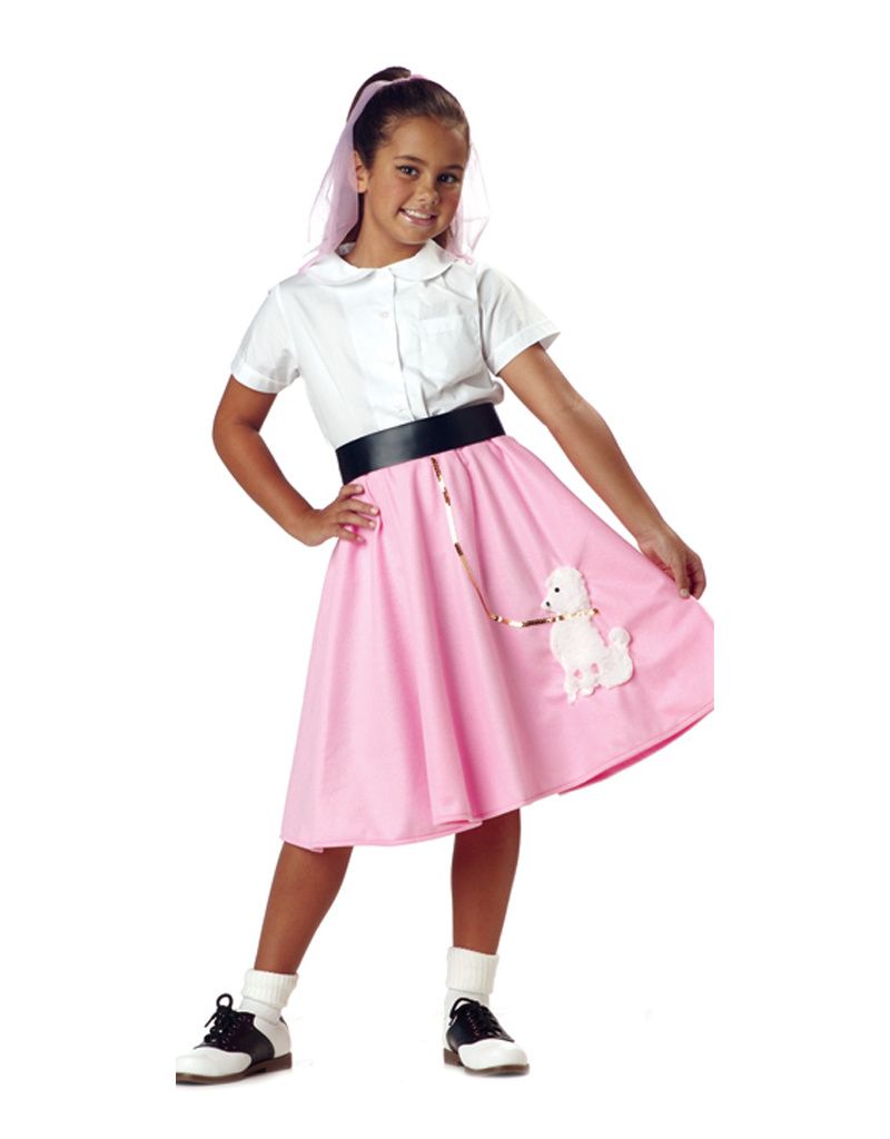 POODLE SKIRT PINK