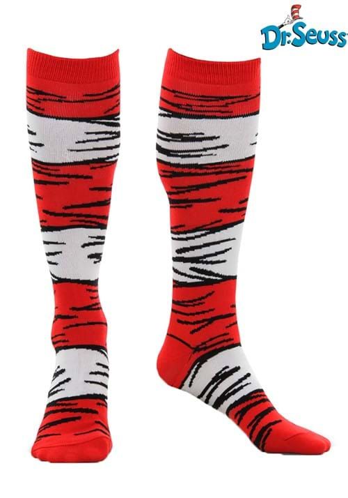 CAT IN THE HAT SOCKS, Size: CHILD