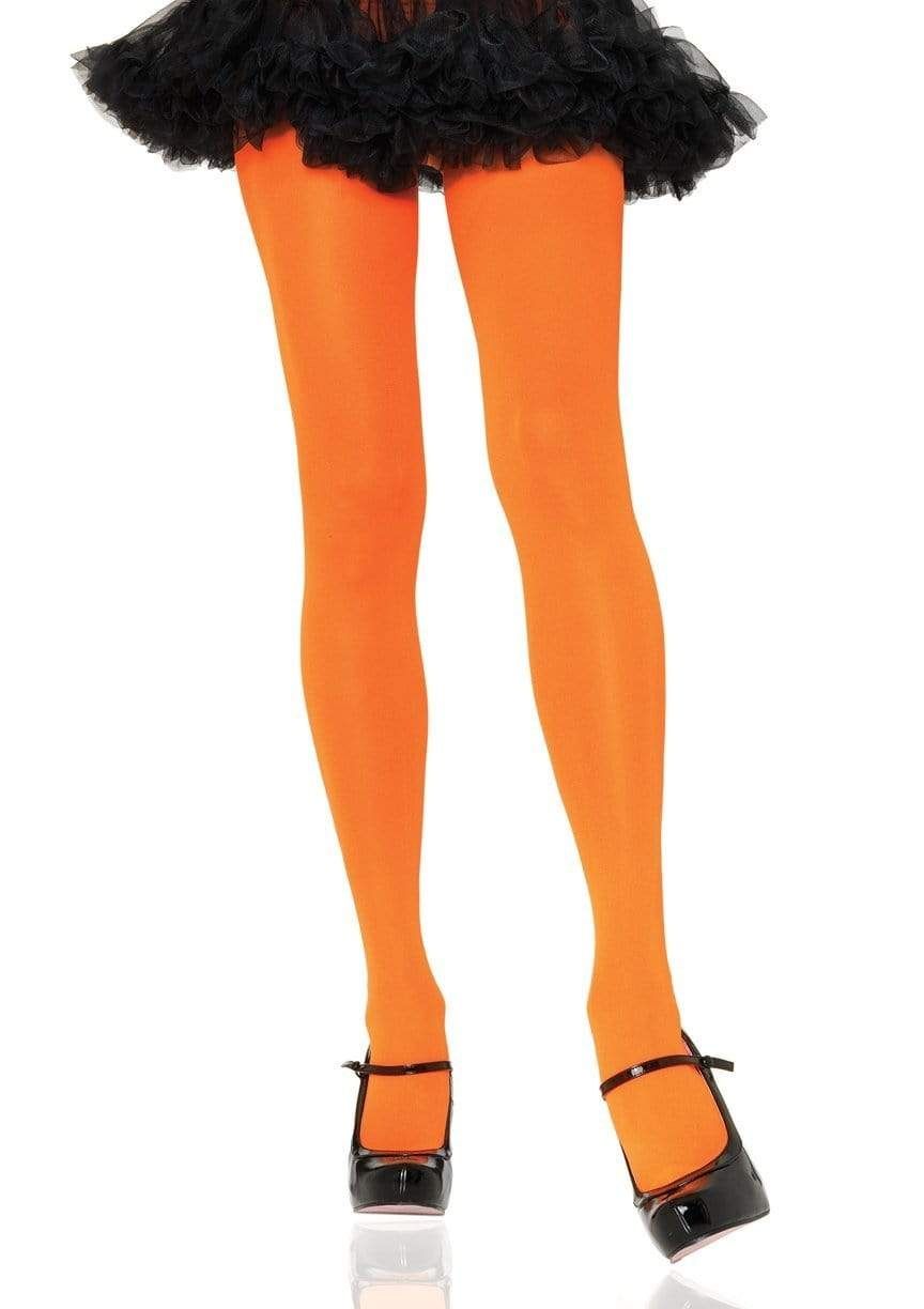NYLON TIGHTS ORANGE