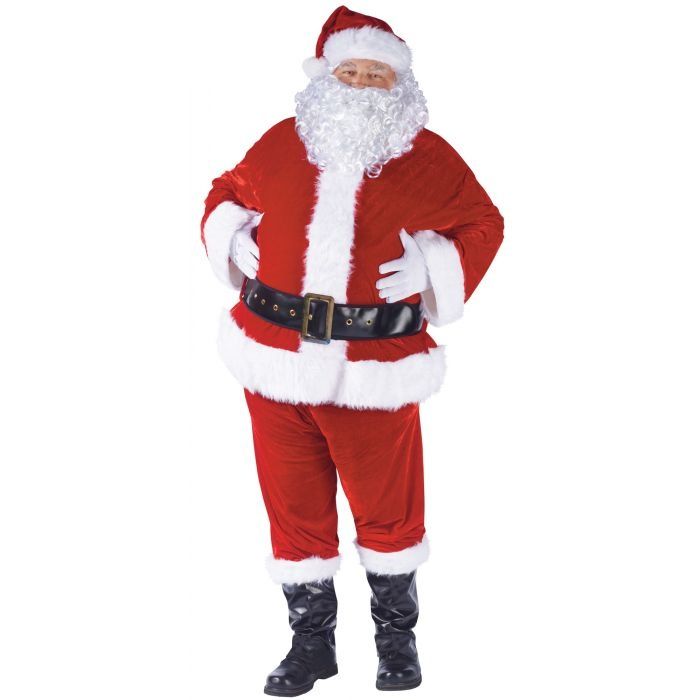 VELOUR SANTA SUIT