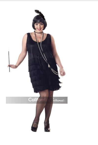 FASHION FLAPPER BLACK