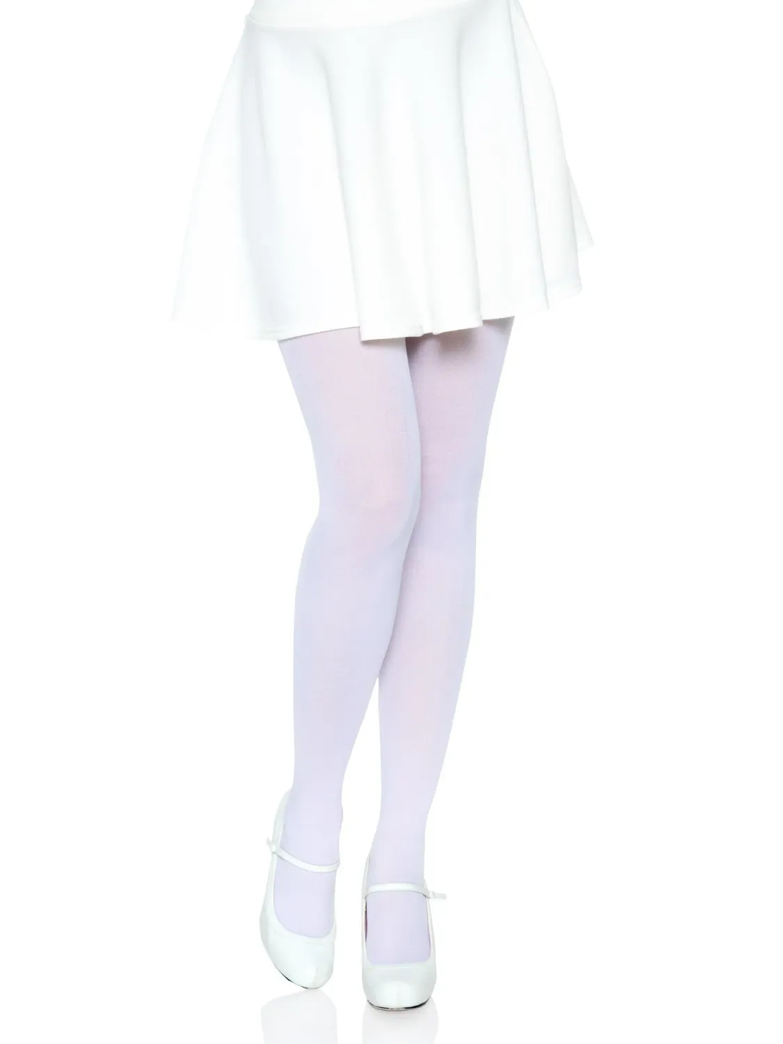 NYLON TIGHTS WHITE