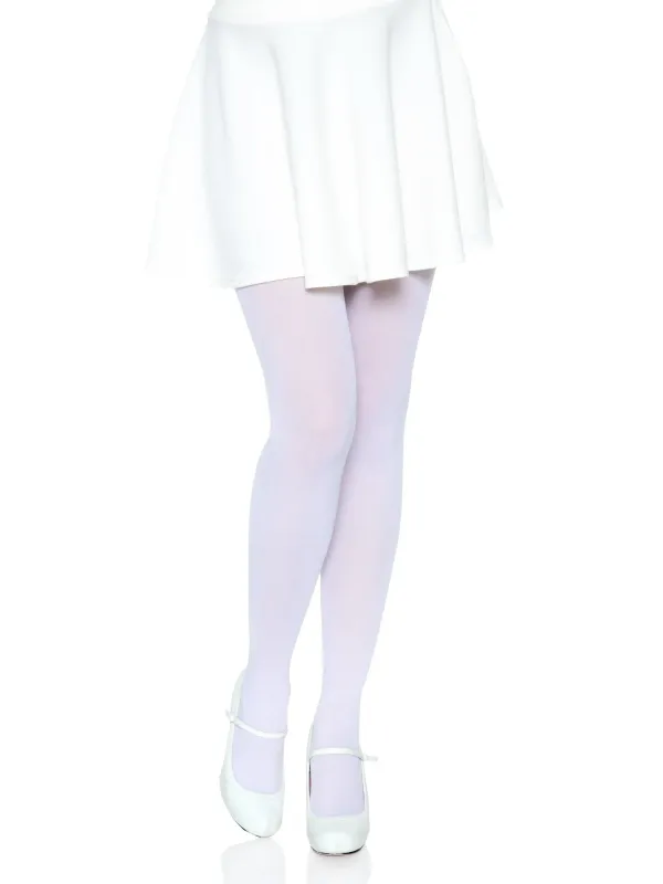 NYLON TIGHTS WHITE