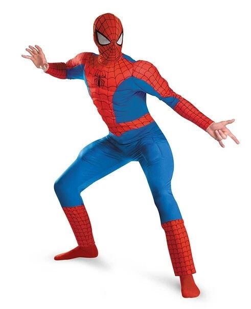 MUSCLE SPIDERMAN, Size: X-LARGE  42-46