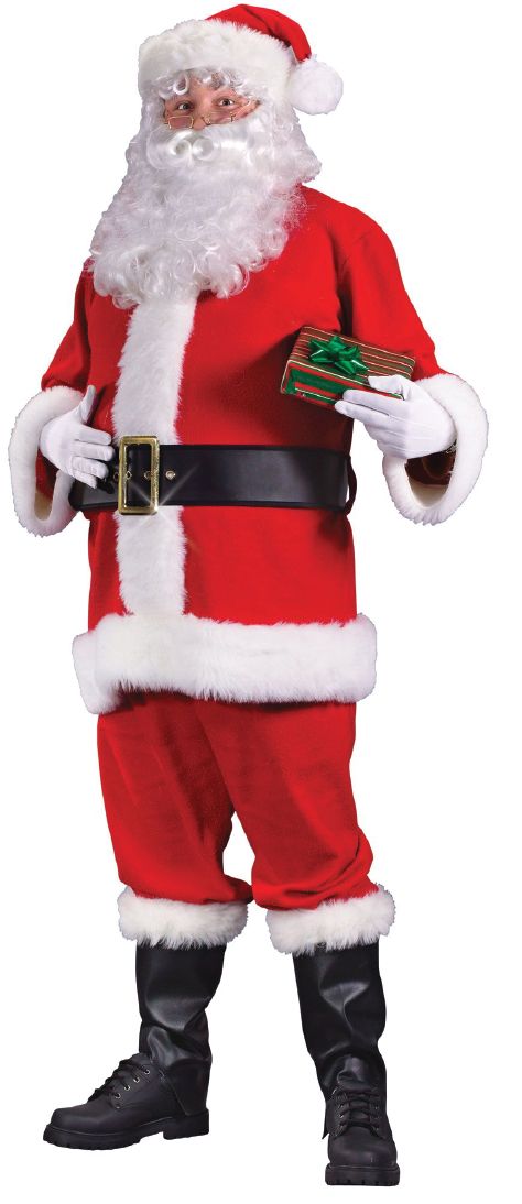 SANTA SUIT, Size: STANDARD(40-48)