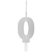 Sparkler Topped Number Candle