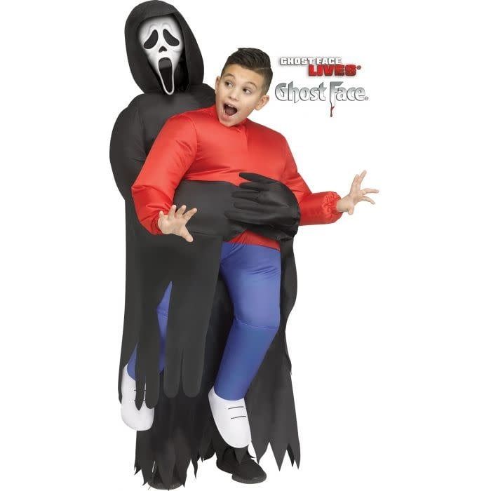 GHOST FACE PIGGYBACK INFLATABLE 