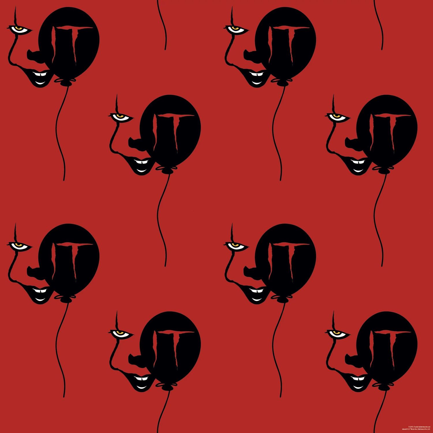 8FT GIFTWRAP, Color: PENNYWISE