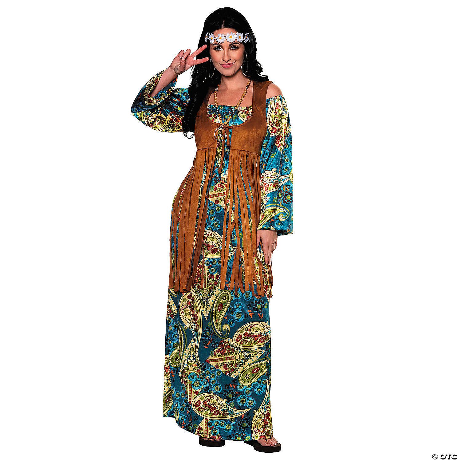 BOHEMIAN HIPPIE DRESS, Size: X-SMALL 0-2