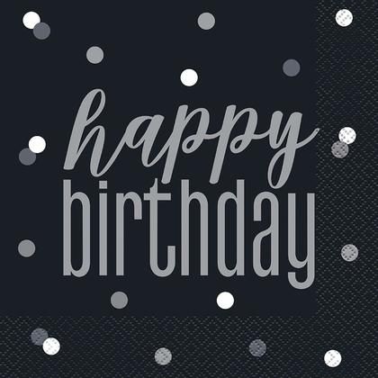 16CT LUN GLITZ BLACK, Color: BIRTHDAY
