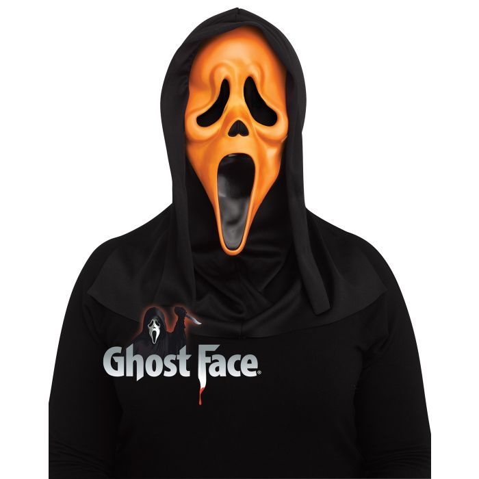 GHOST FACE FLUORESCENT, Color: ORANGE