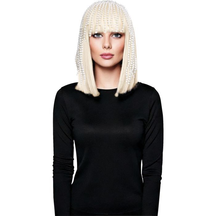 PEARL HEADPIECE, Color: WHITE