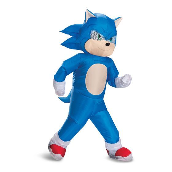 INFLATABLE SONIC CHILD, Size: ONE SIZE