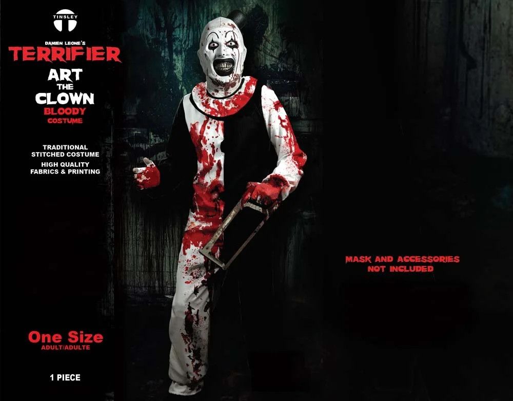 ART THE CLOWN DELUXE BLOODY, Size: ONE SIZE L