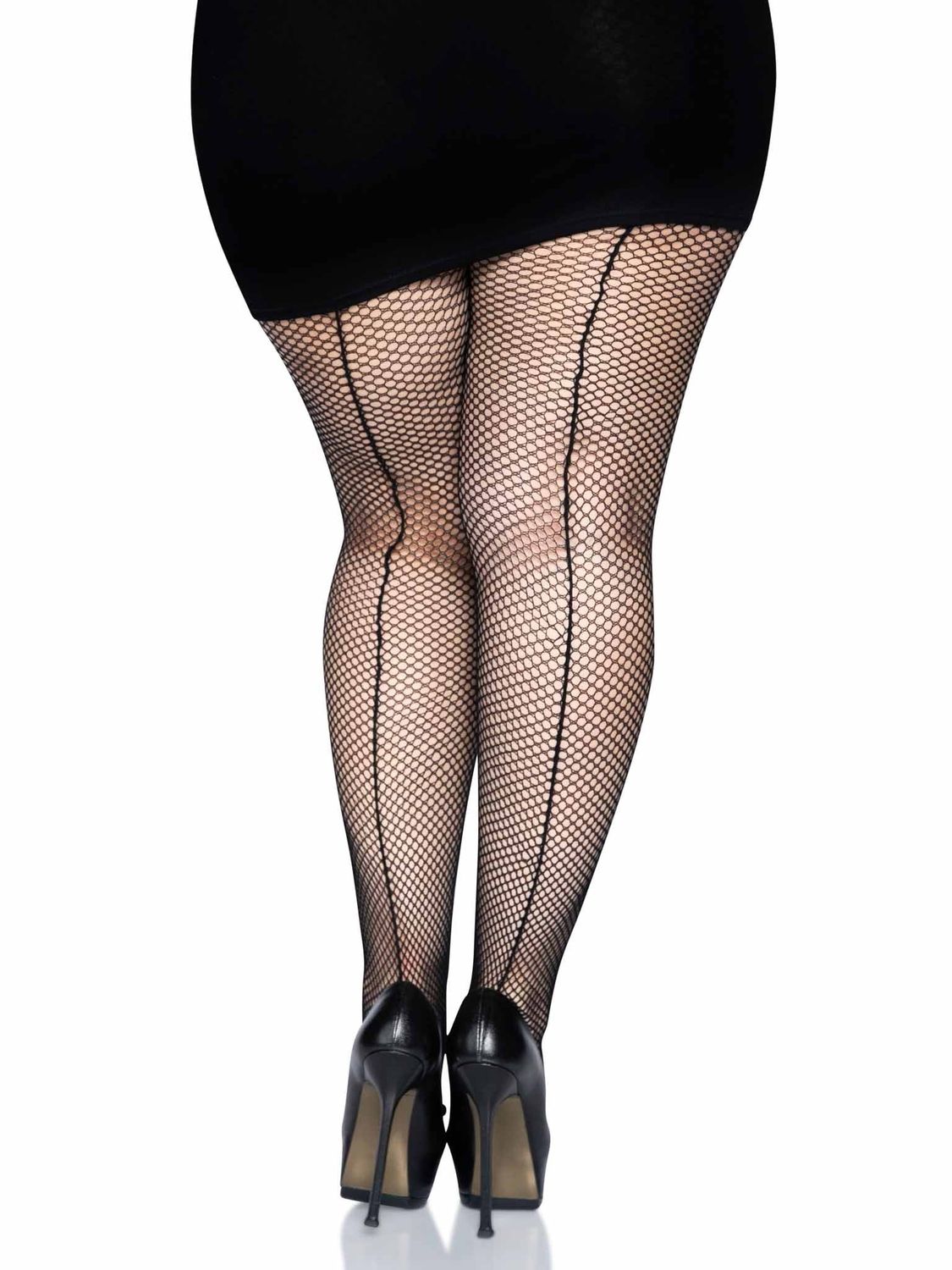 FISHNET PANTYHOSE BLACK QUEEN