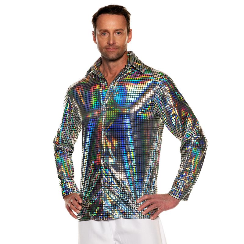 HOLOGRAM DISCO SHIRT