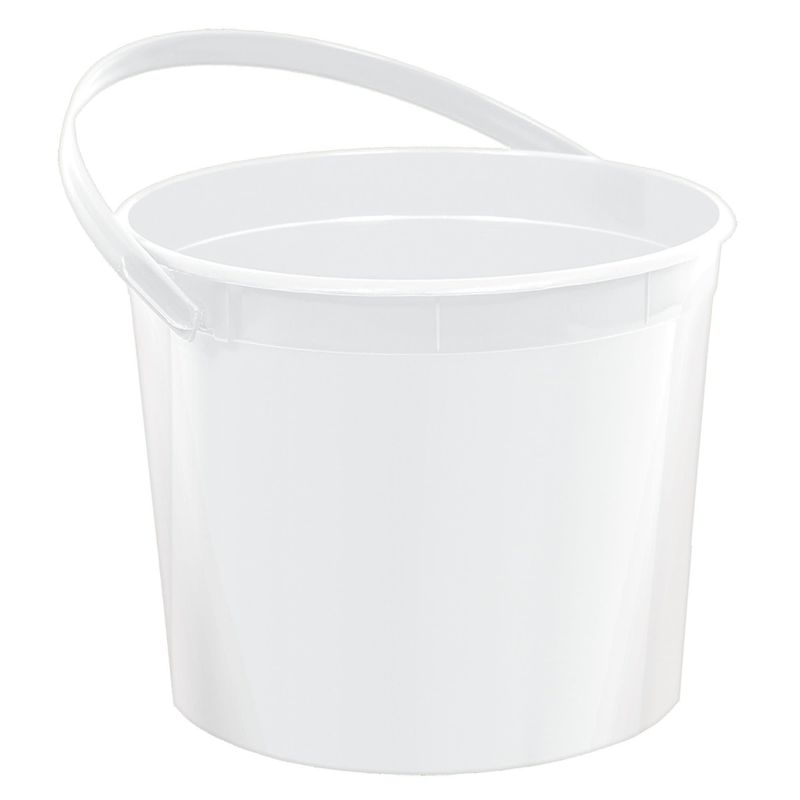Plastic Bucket - White