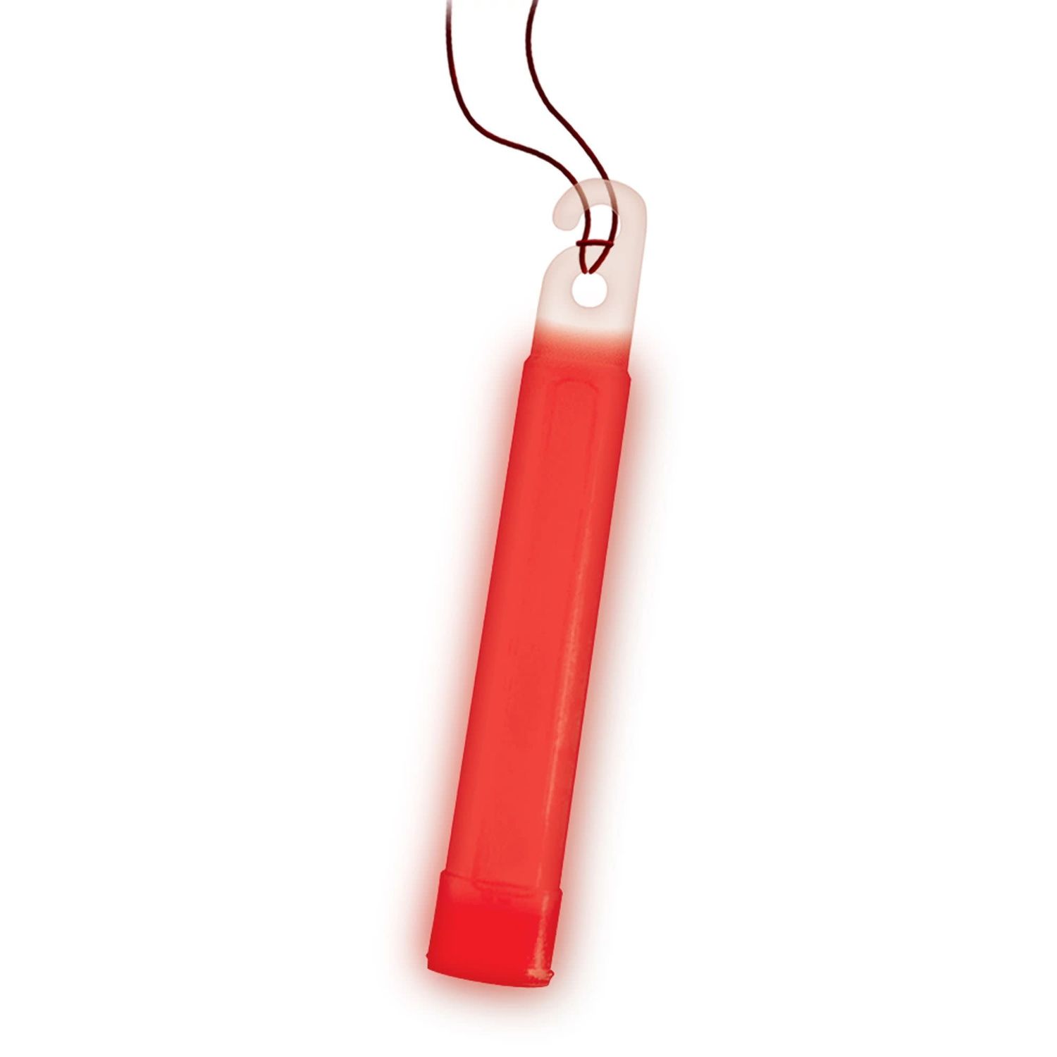 25CT 4in GLOW STICKS RED