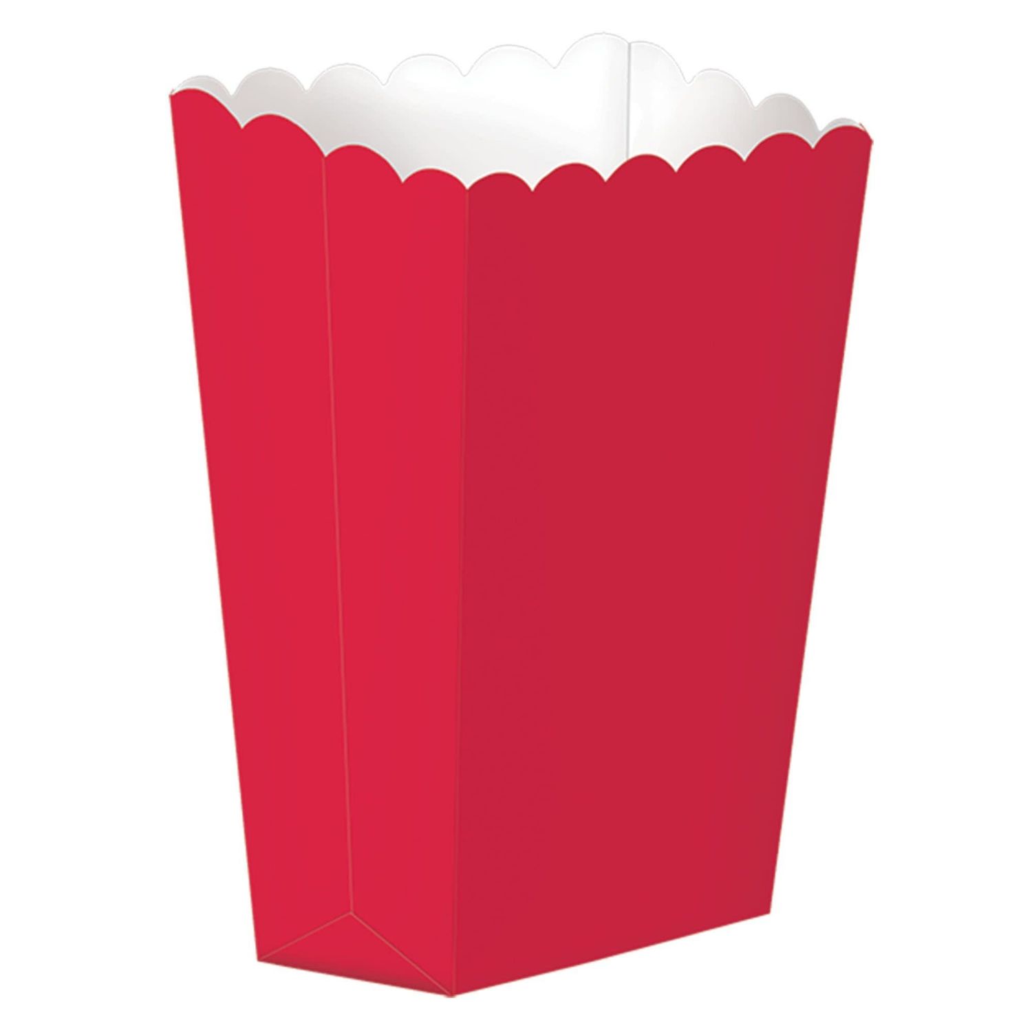 Small Popcorn Box - Apple Red