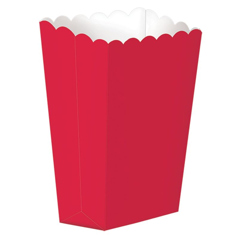 Small Popcorn Box - Apple Red
