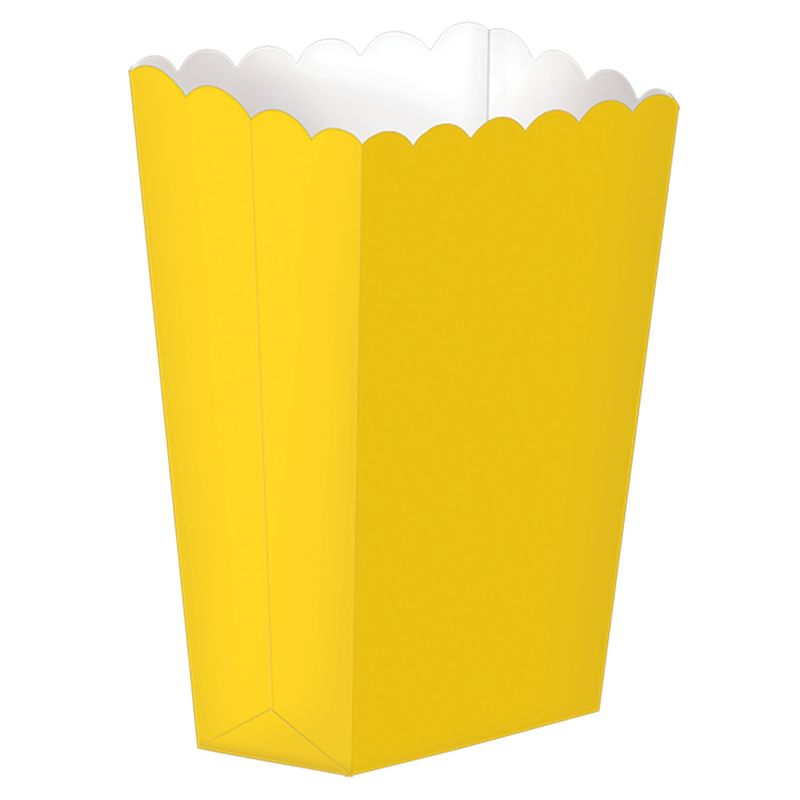 Small Popcorn Box - Yellow Sunshine