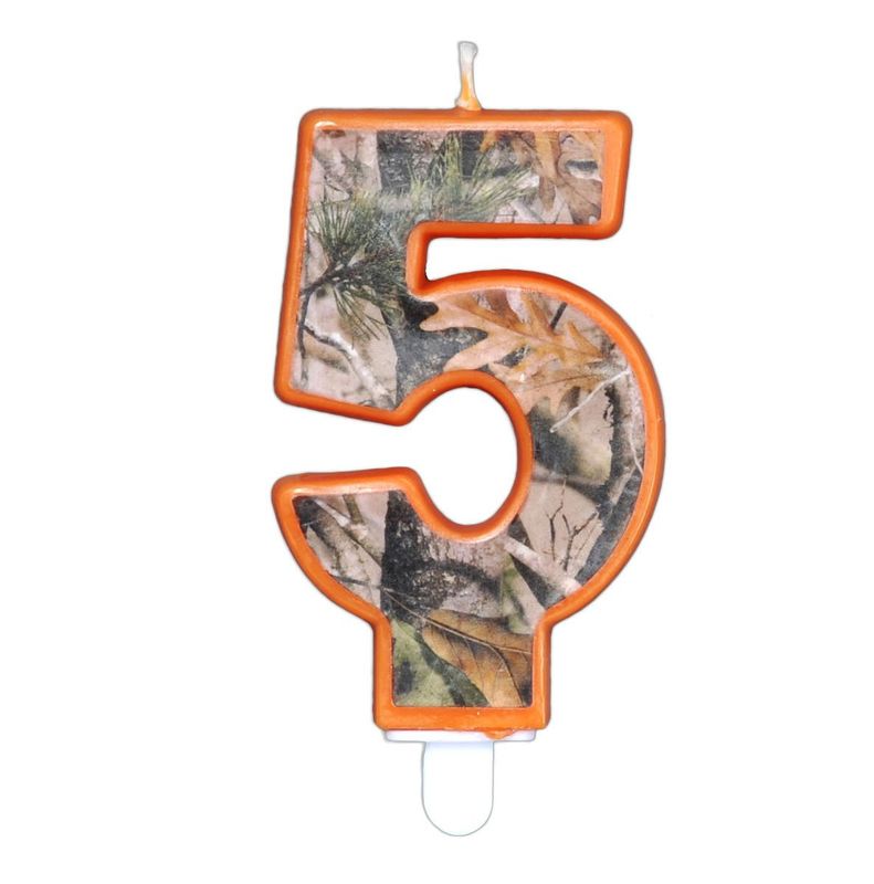 NEXT Camo – Birthday Candle – Number Five
