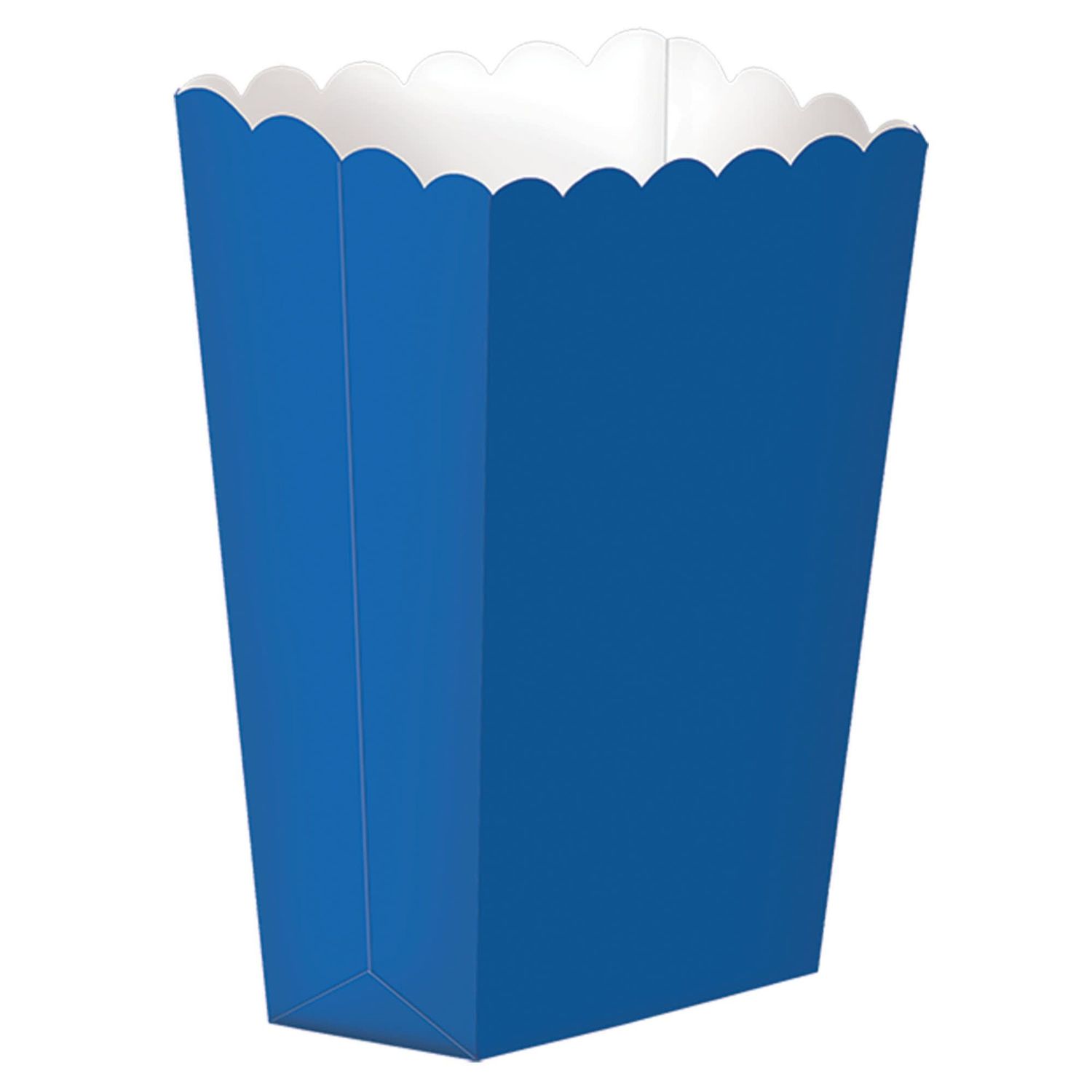 Small Popcorn Box - Bright Royal Blue